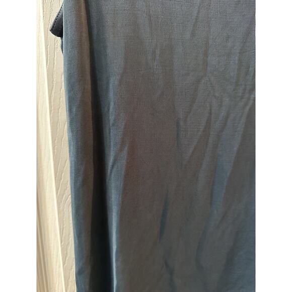 Rabbit Rabbit Rabbit Design Woman’s Tank Top Blue Medium - Picture 5 of 7